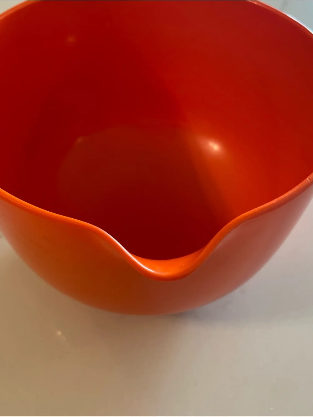 Bright Orange Mixing Bowl - Durable Kitchen Bowl